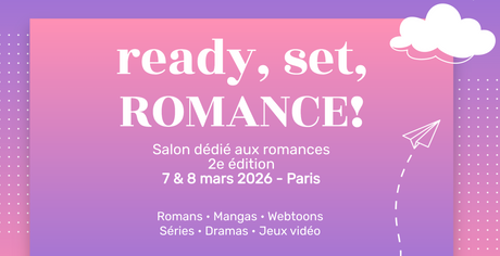 Spark Publishing à la Ready Set Romance 2026 – 7 & 8 mars à Paris - Spark Publishing